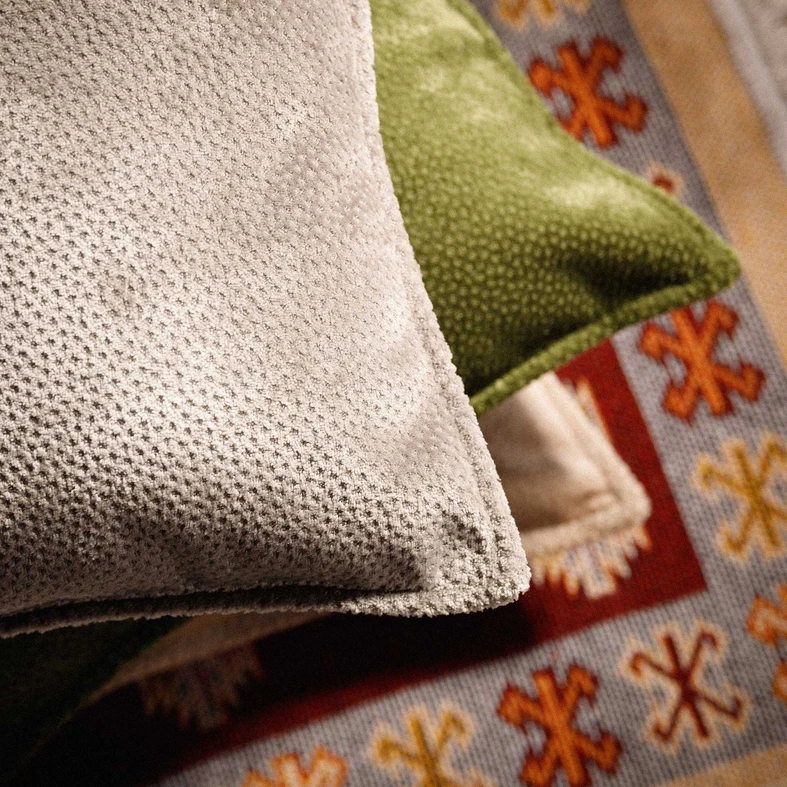 Dekorační povlak na polštář šedý RIANO 45x45 cm