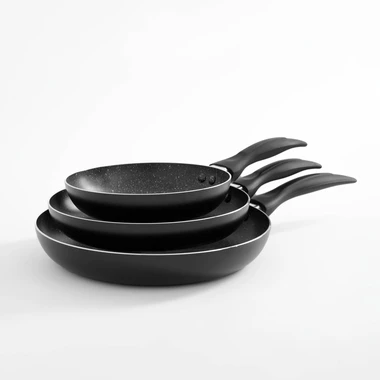 Sada 3 pánví na indukci a plyn DAILY TREO 18/22/26 cm