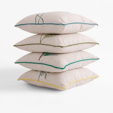 Žlutý povlak na polštář WILDFLOWER 45x45 cm