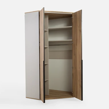 Rohová skříň MAZE