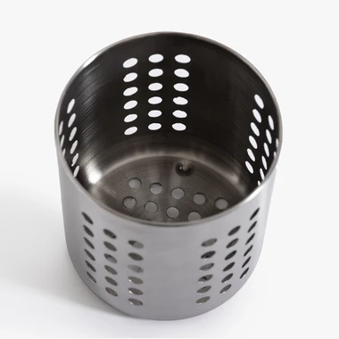 Stříbrný odkapávač na příbory 13 cm