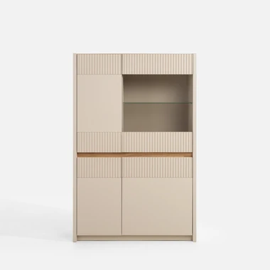 Nízká vitrína OAK SQUERE