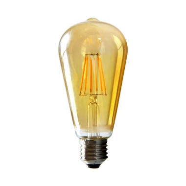 Retro LED dekorativní žárovka E27 4 W teplé barvy ORO-E27-ST64-FL-AMBER-4 W