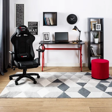 Černá stolní lampa GARITA T51S-BK