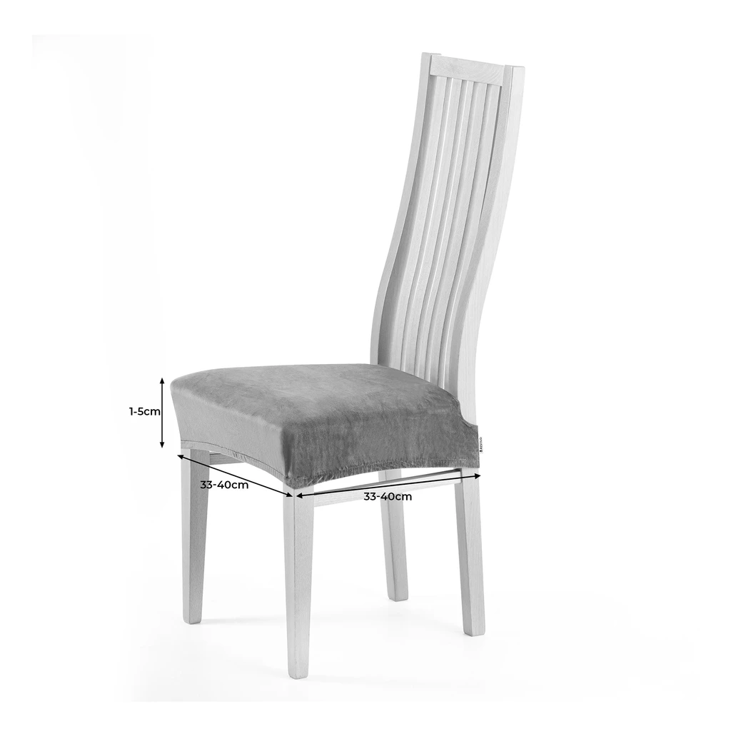 Zdjęcie pokrowca z podanymi wymiarami. 