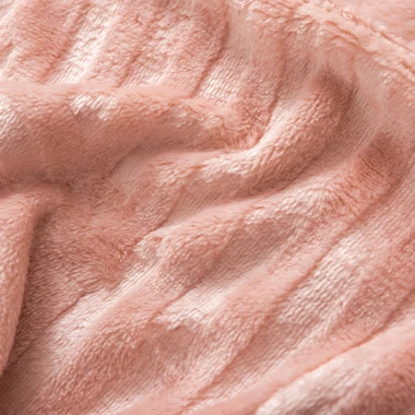 Deka s reliéfním vzorem ABSTRACT 130x160 cm růžová