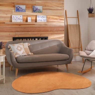 Měděný koberec PULY BEANS 120x170 cm