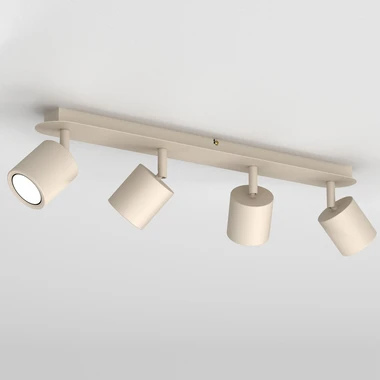 Béžová světelná lišta se 4 body DEMIA