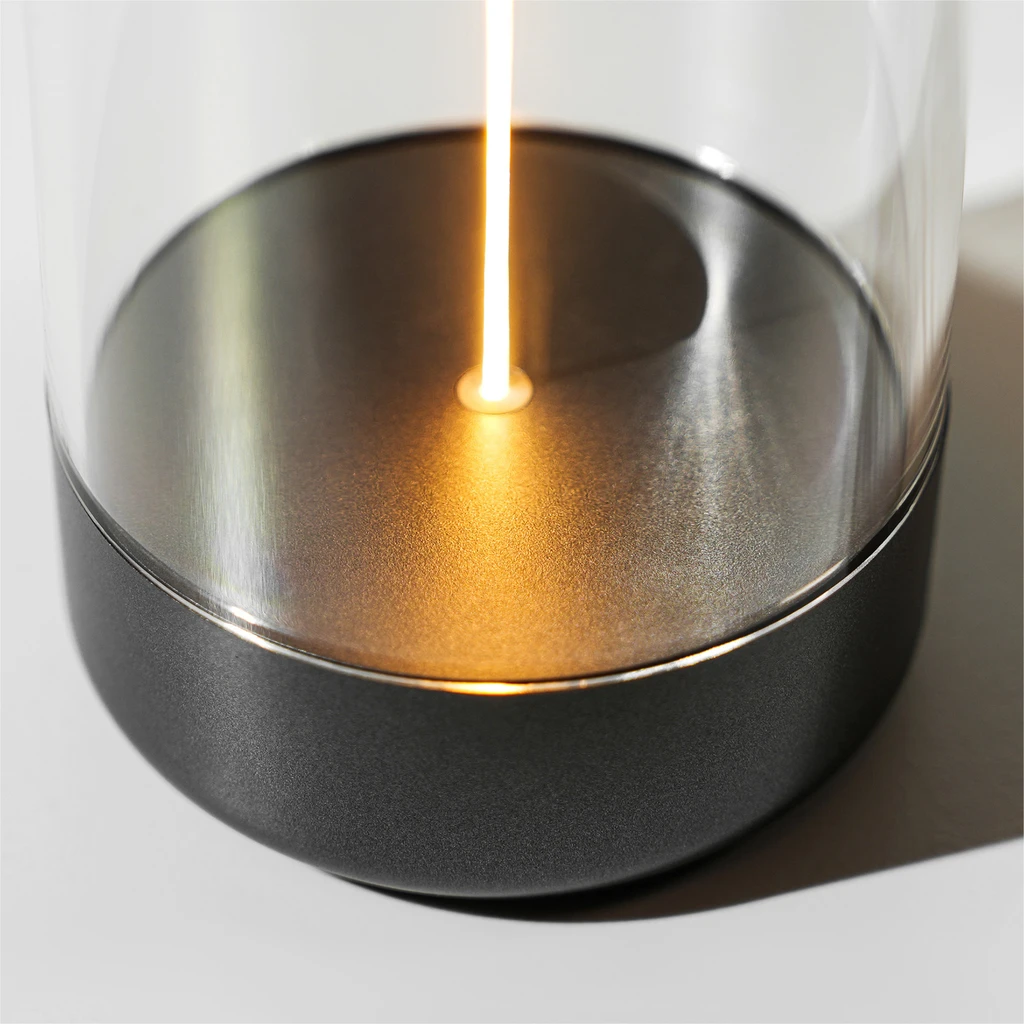 Venkovní stolní lampa s vláknem ESTERNO 14,5 cm