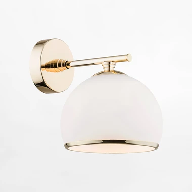 Klasické mosazné nástěnné svítidlo MARBELLA