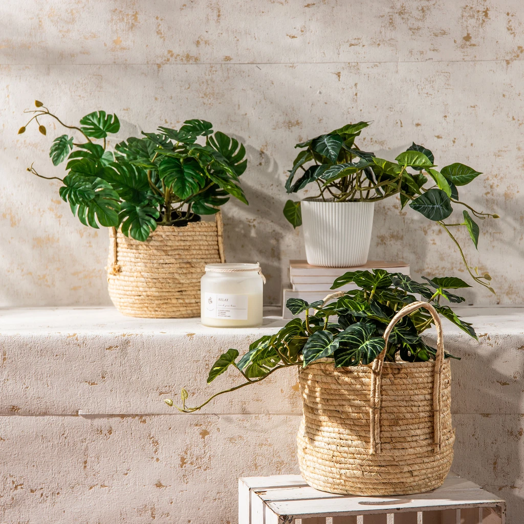 Umělá květina v květináči MONSTERA I 45 cm