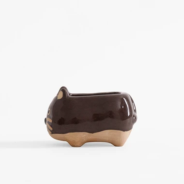 Dekorativní květináč, zvířátko, MIX