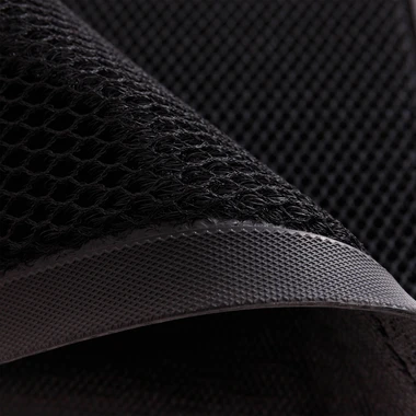 Rohožka na boty, černá, 43x76 cm