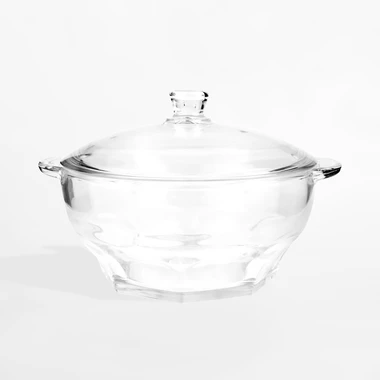 Skleněná mísa s poklicí GRANITY 2,5 l