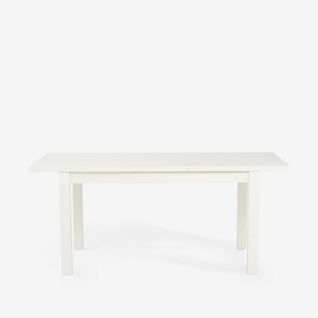 Rozkládací stůl bílý mat KELIN 138-178 cm