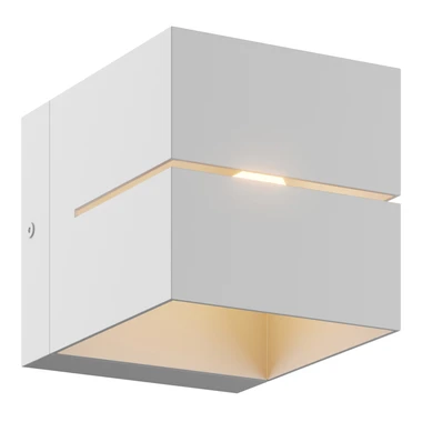 Nástěnné svítidlo krychle bílé TRANSFER WL 2