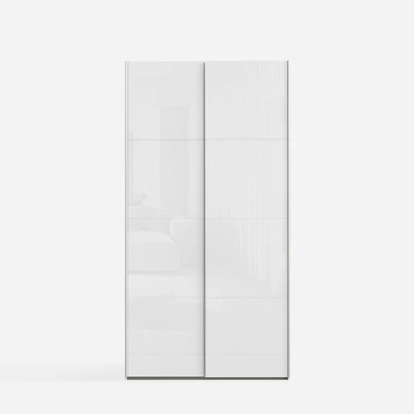 Skříň s posuvnými dveřmi FITIO lesk 120 cm