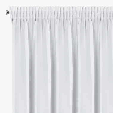 Záclona na pásce bílá ARLETA 135x270 cm
