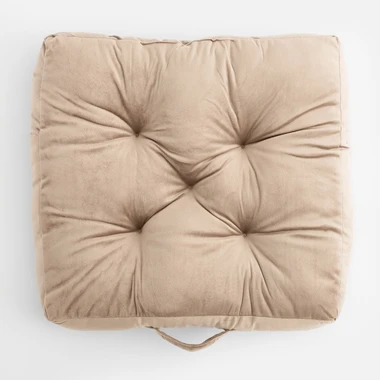 Podsedák EMERALD 50x50x8 cm béžový