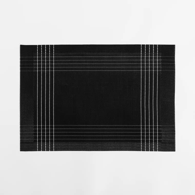 Černé prostírání 30x45 cm