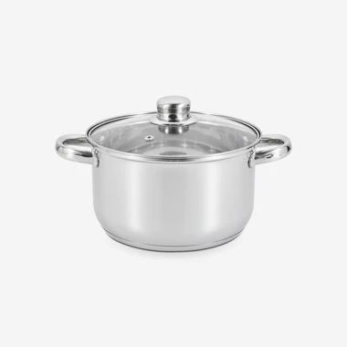 Sada 3 nerezových hrnců BASAL