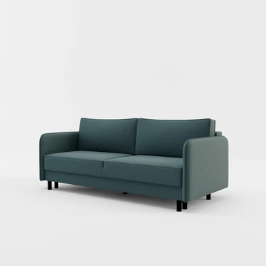 Třímístná pohovka BRUNO šedomodrá