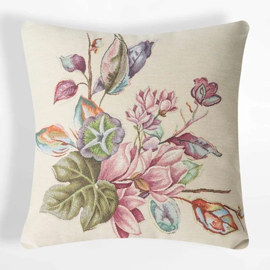 Dekorační květinový polštář GOBELIN 45x45 cm