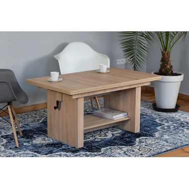 Rozkládací konferenční stolek KLIFORD II dub sonoma