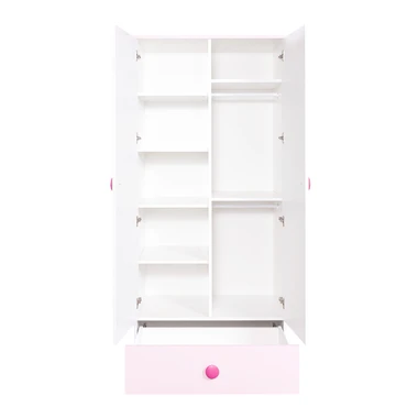 Šatní skříň TOP BABY růžová