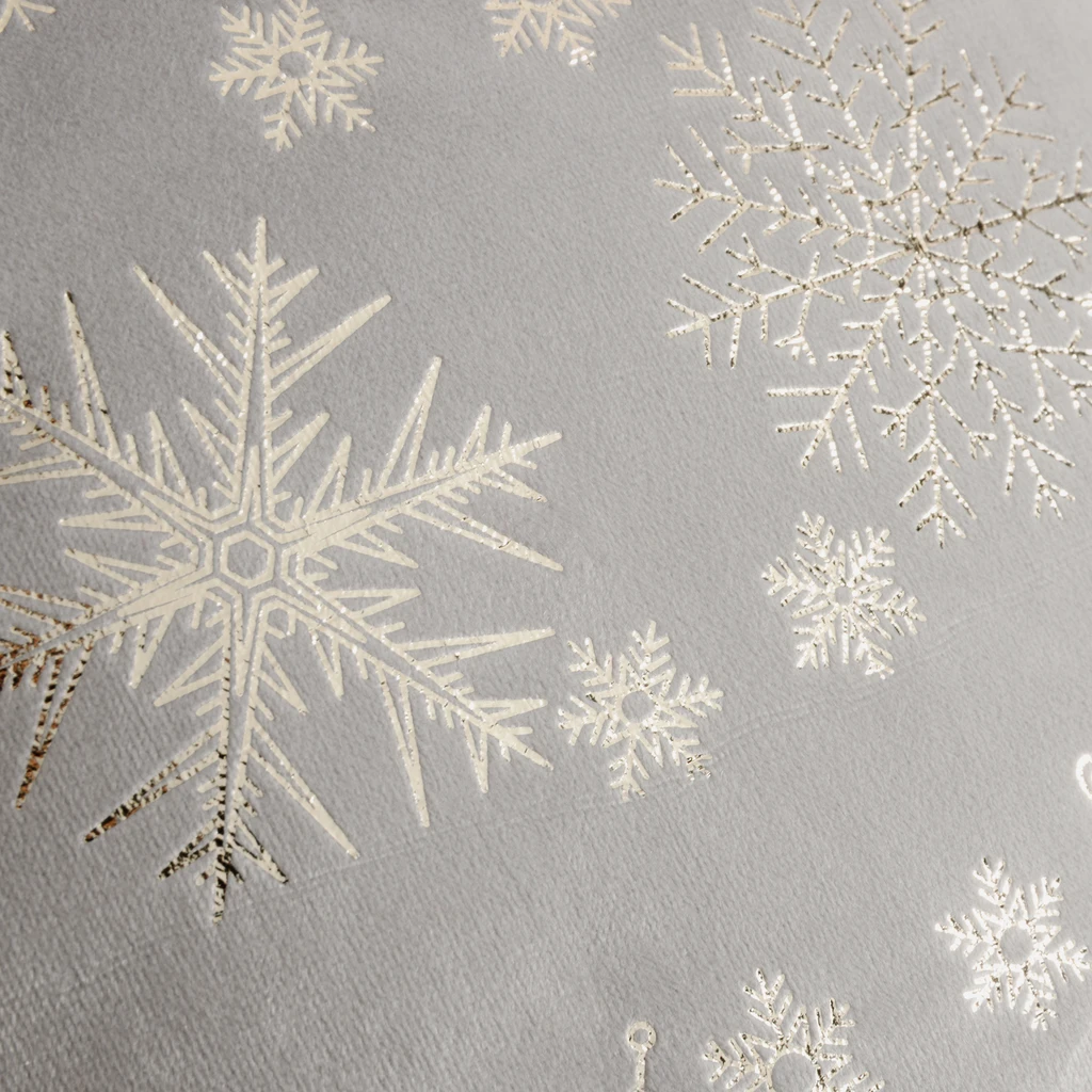 Dekorační polštář s hvězdičkami CELEBRI šedý 45x45 cm