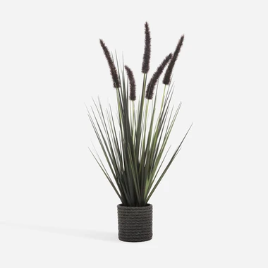 Umělá tráva v květináči 58 cm