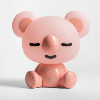Noční lampička LED růžová KOALA