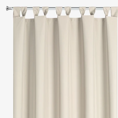Závěs na terasu s pásky na suchý zip světle béžový GARDEN 155x220 cm