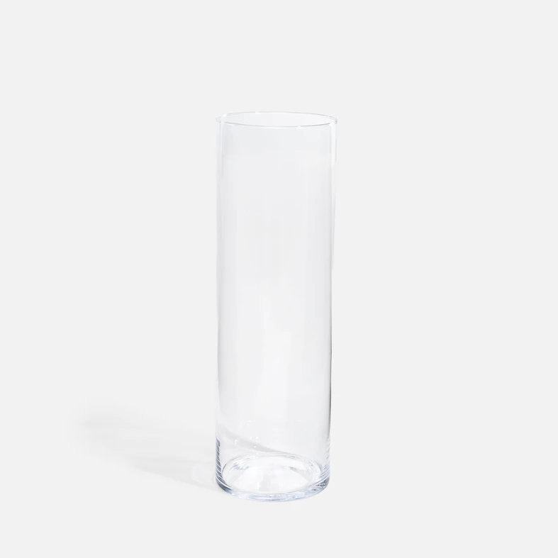 Skleněná váza VÁLEC 60 cm