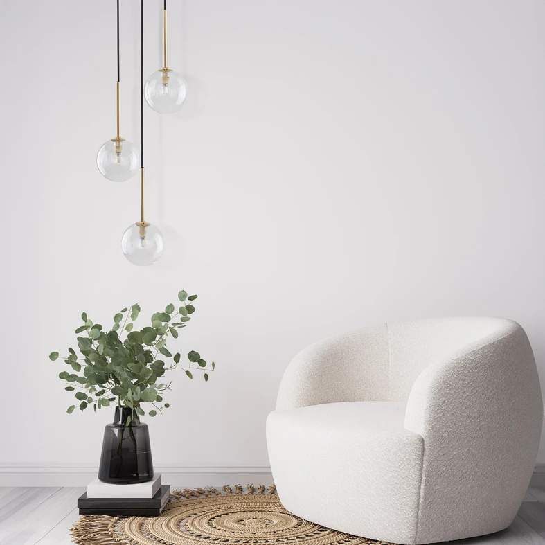 3 kuliste klosze NILOS nie tylko oświetlą, ale również ozdobią wnętrze łącząc prostotę designu z elegancją i wyszukaniem. 