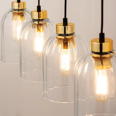 Závěsné svítidlo s trojitým proužkem SATIPO 4