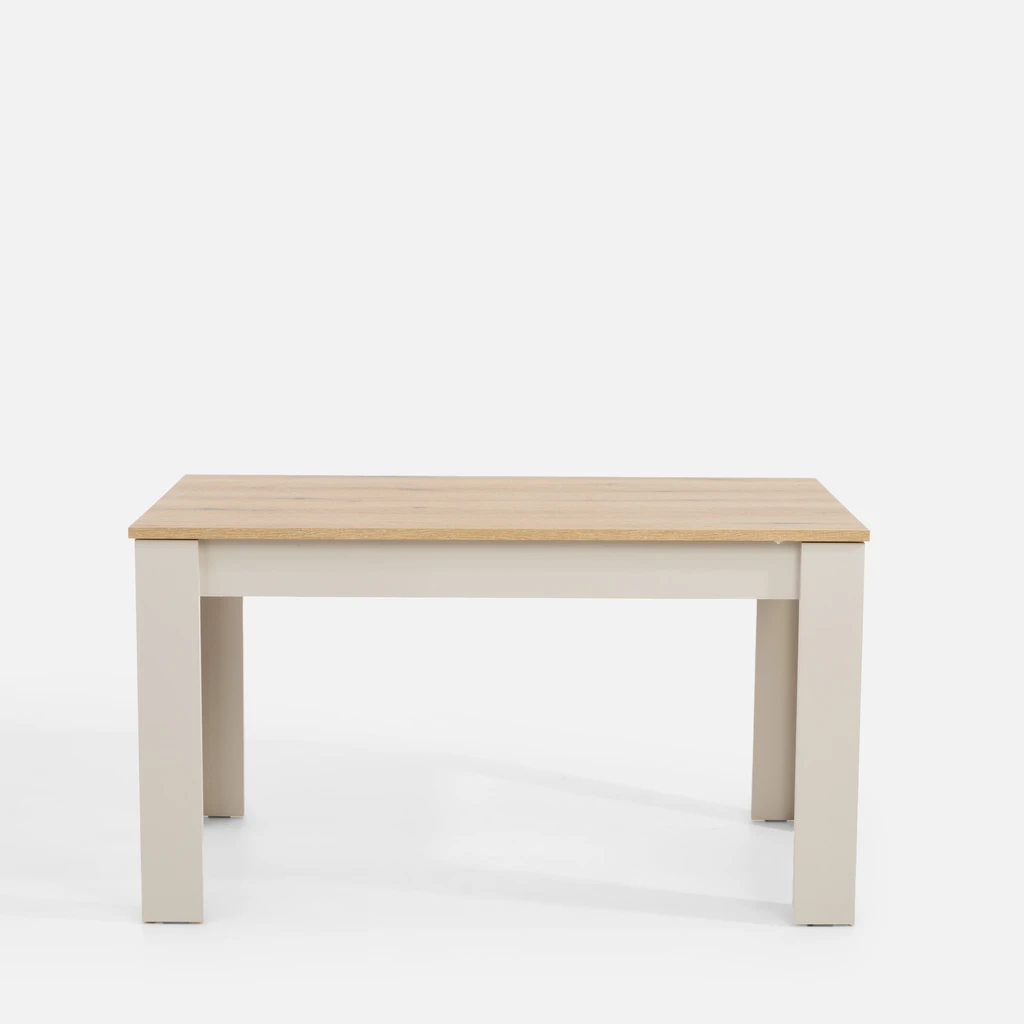 Stół rozkładany kaszmirowy FREZO 138-198 cm