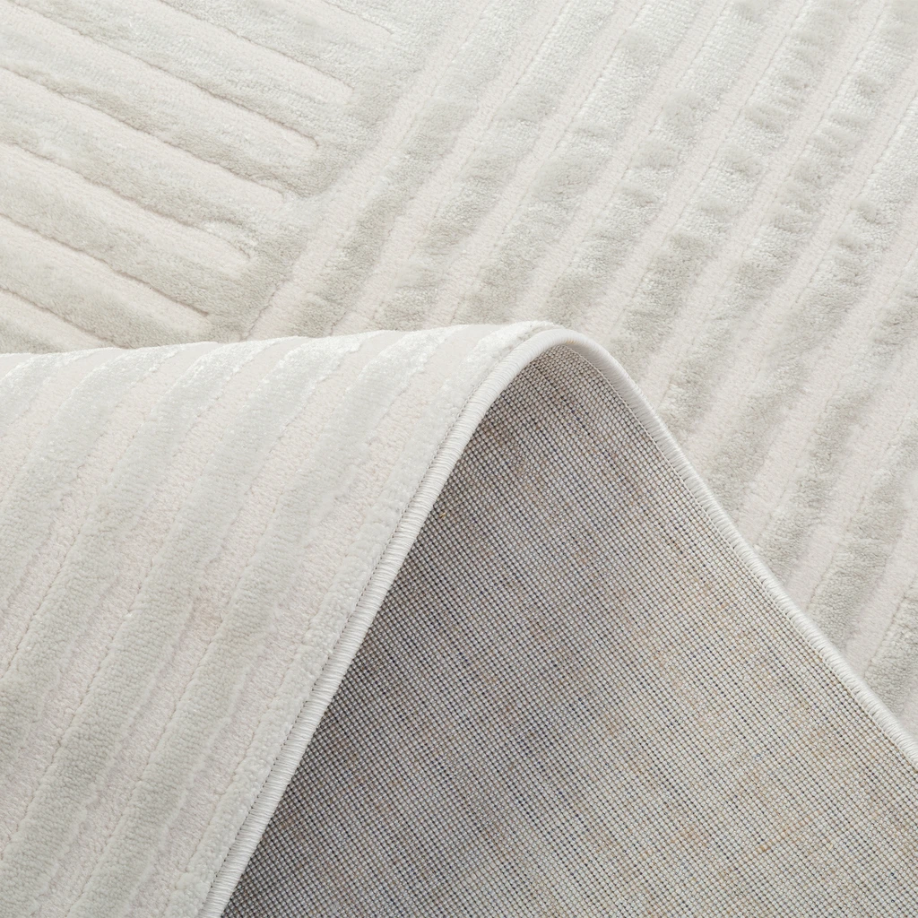 Koberec s geometrickým vzorem s pruhy BUTIQUE, 120x170 cm