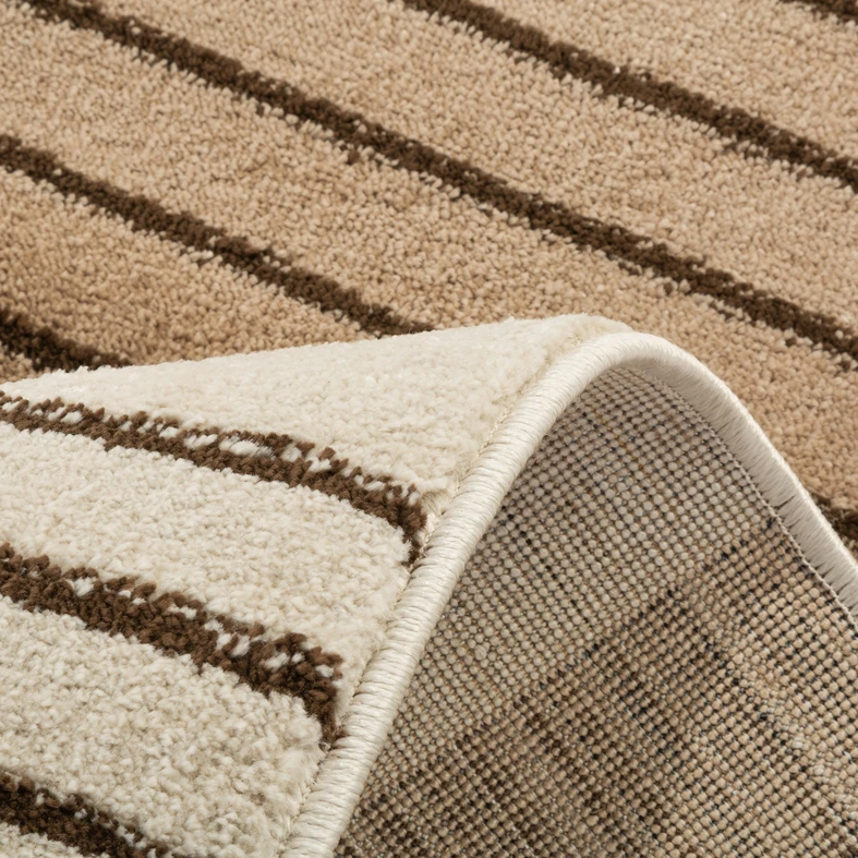 Koberec art déco béžový MILLEY 120x170 cm