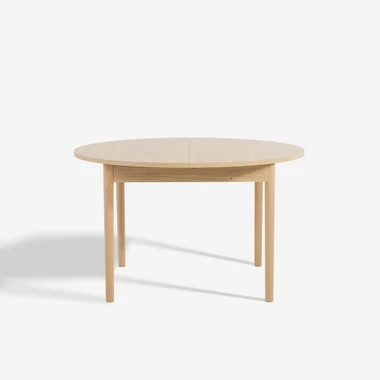 Kulatý rozkládací stůl CALASETTA 130-165 cm