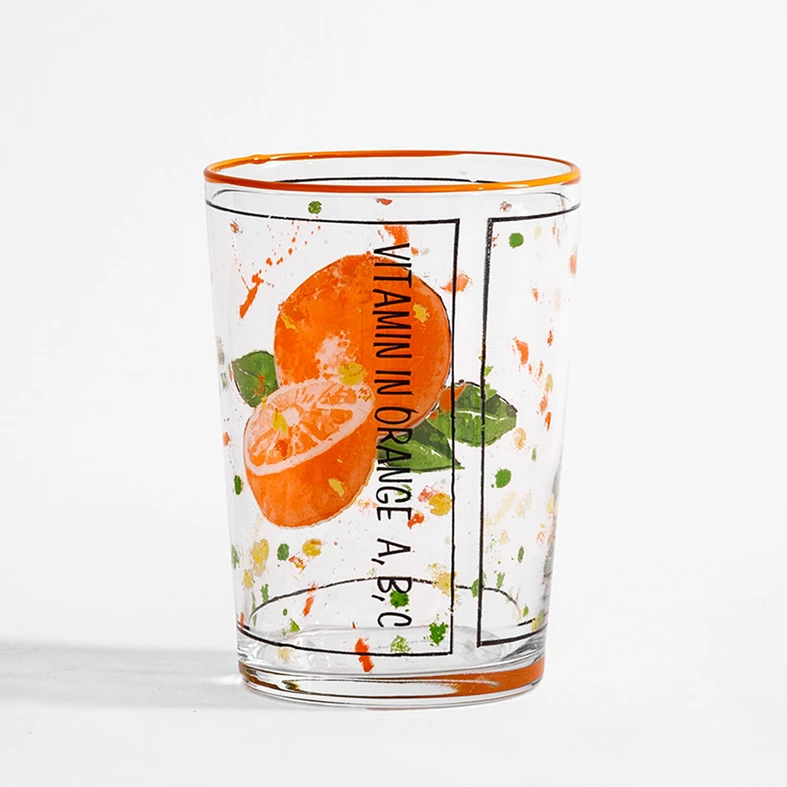 Sklenice na nápoje, ovoce, 510 ml, MIX