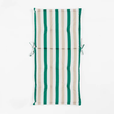 Pruhovaný polstr na zahradní křeslo SUMMER ZANZI 95x45 cm OUTDOOR