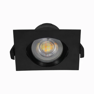 Zápustné bodové světlo čtvercové ORO ZUMA LED S 5W CCT-B černé