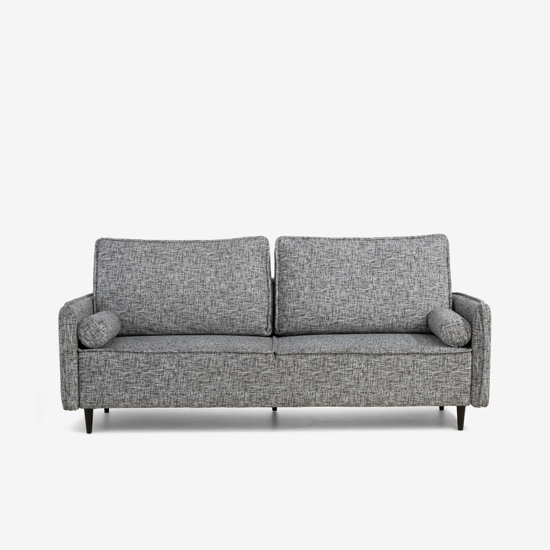 Třímístná rozkládací pohovka IRMINA šedá