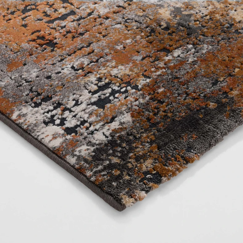 Abstraktní koberec šedohnědý NOVANTA 120x170 cm