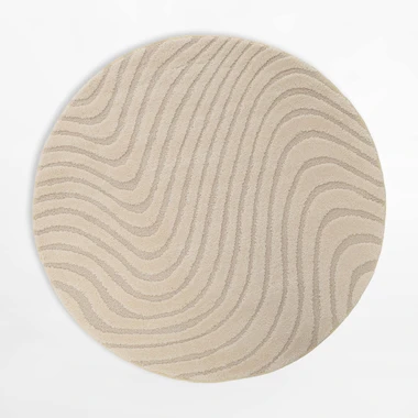 Moderní krémový koberec INSPIRATION 120 cm