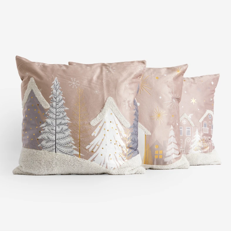 Vánoční latte povlak na polštář FINN 45x45 cm