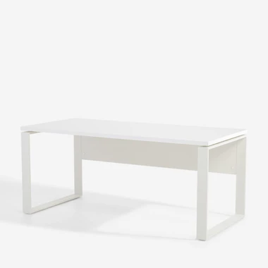 Psací stůl DISEGNO WHITE OFFICE 170 cm bílý lesk