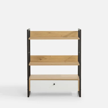 Nízký regál se zásuvkou LINEARDO