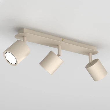 Béžová světelná lišta se 3 body DEMIA
